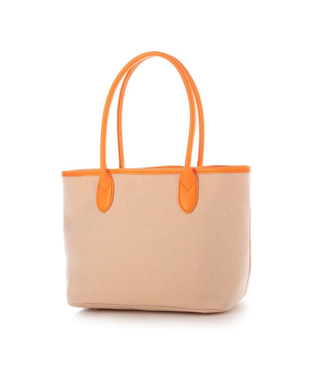 UNBILLION ペルケ perche / キャンバス・蛍光シープレザートートバッグ 