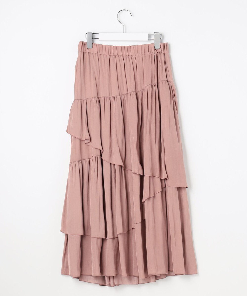 Feroux アシンメトリーティアード スカート 