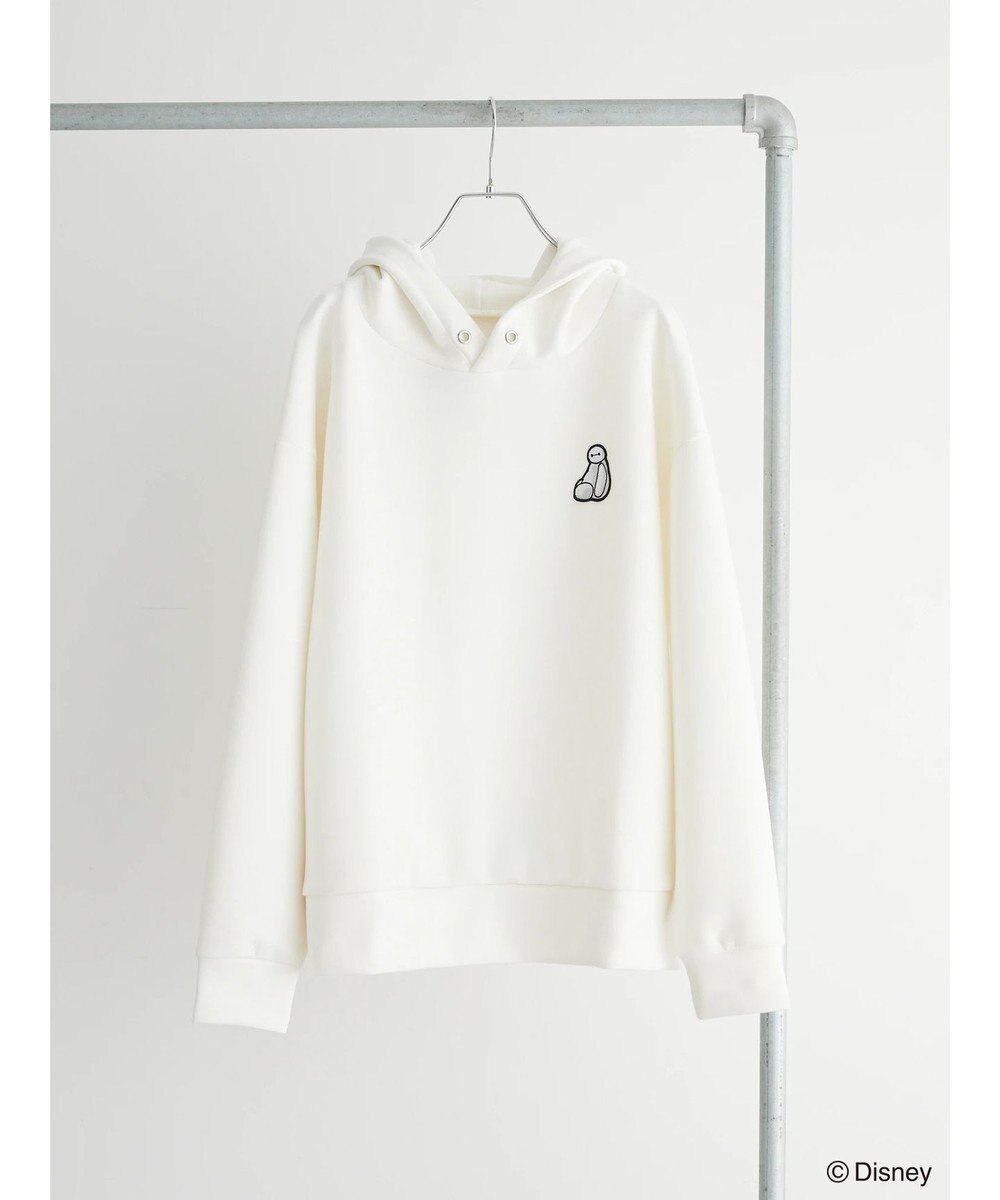 Green Parks ベイマックス／ワンポイントワッペンパーカー 