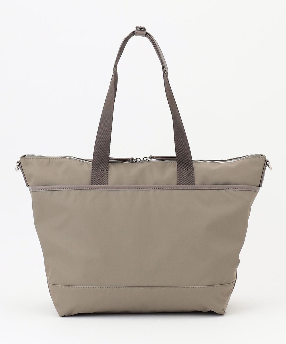 Y'SACCS ナイロン×リサイクルレザー　コンビマルチトート 