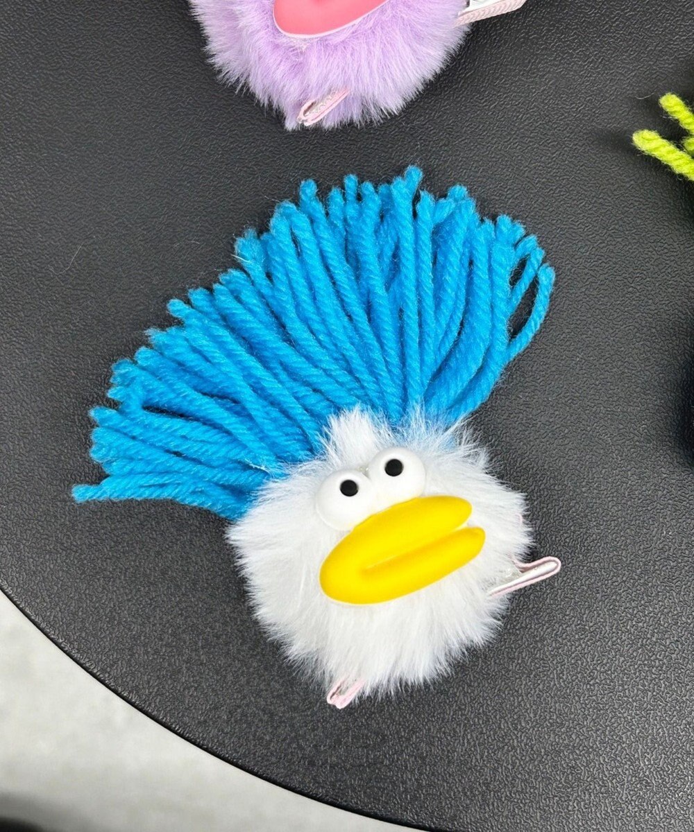 WEGO モケモケモンスターヘアクリップ 