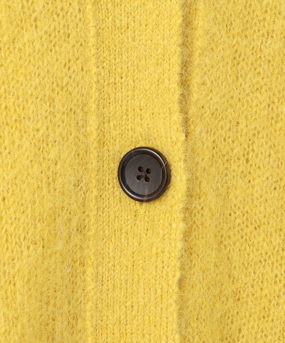 23区 【Oggi11月号掲載】ブラッシュドアルパカ ニットカーディガン 