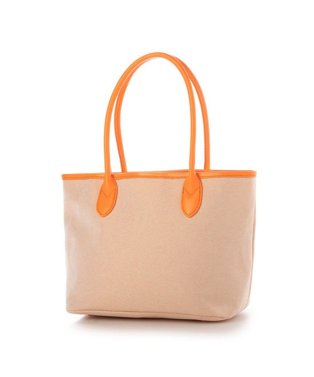 UNBILLION ペルケ perche / キャンバス・蛍光シープレザートートバッグ 