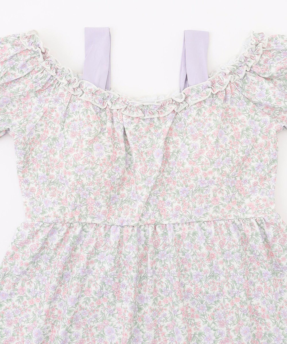 組曲 KIDS 【SS-Lサイズ】 ボタニカルフラワースイムウェア(セパレート) 