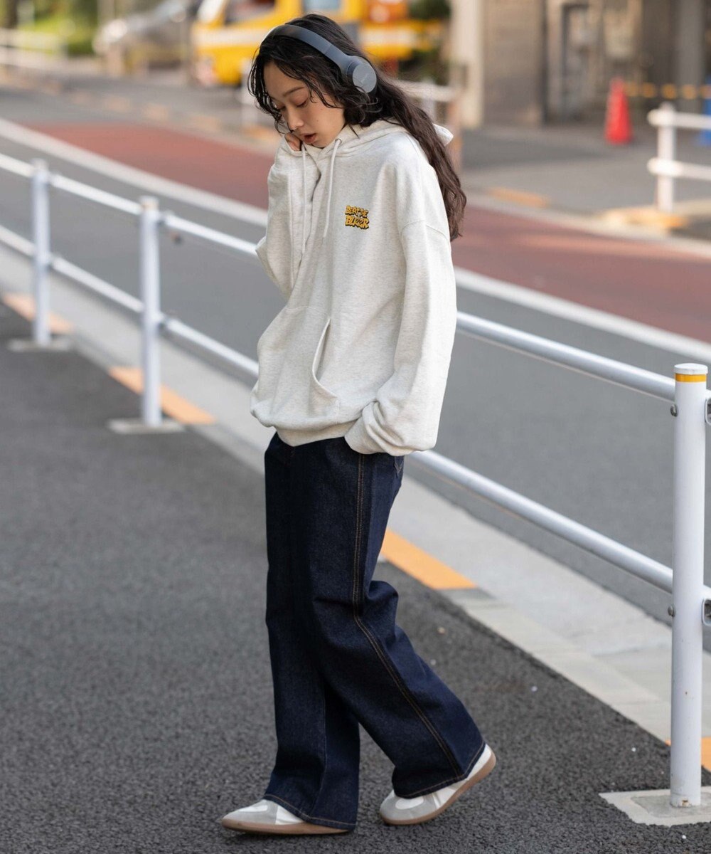 WEGO 【ユニセックス着用ITEM】別注NEWJACKグラフィックプルパーカー 