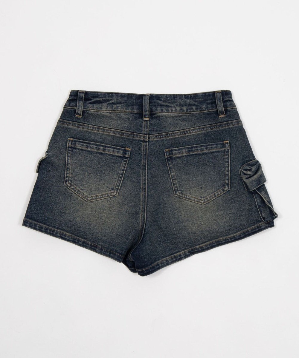 WEGO マルチポケットデニムミニスカパン 