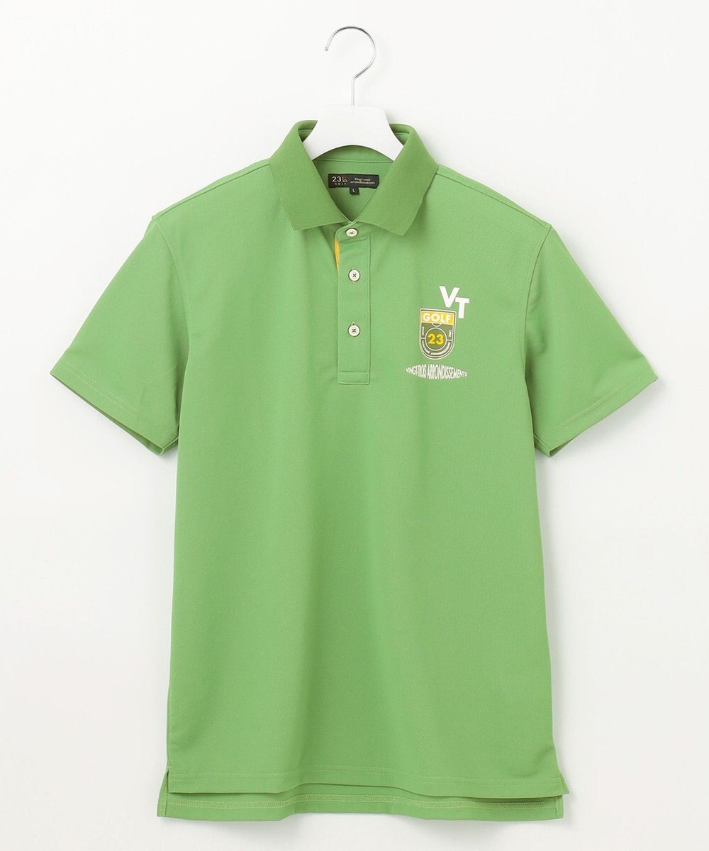 23区GOLF 【MEN】【吸水速乾/UVカット】エイトロックポロシャツ 