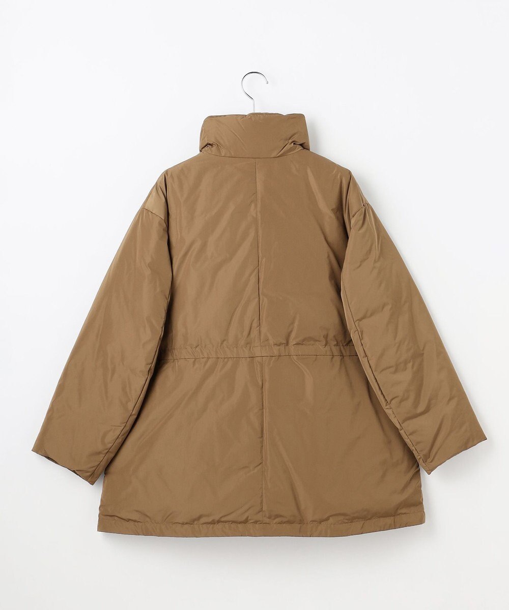 自由区 L 【17号サイズまで展開・カタログ掲載】マイクロタッサーダウンスタンドカラー コート 