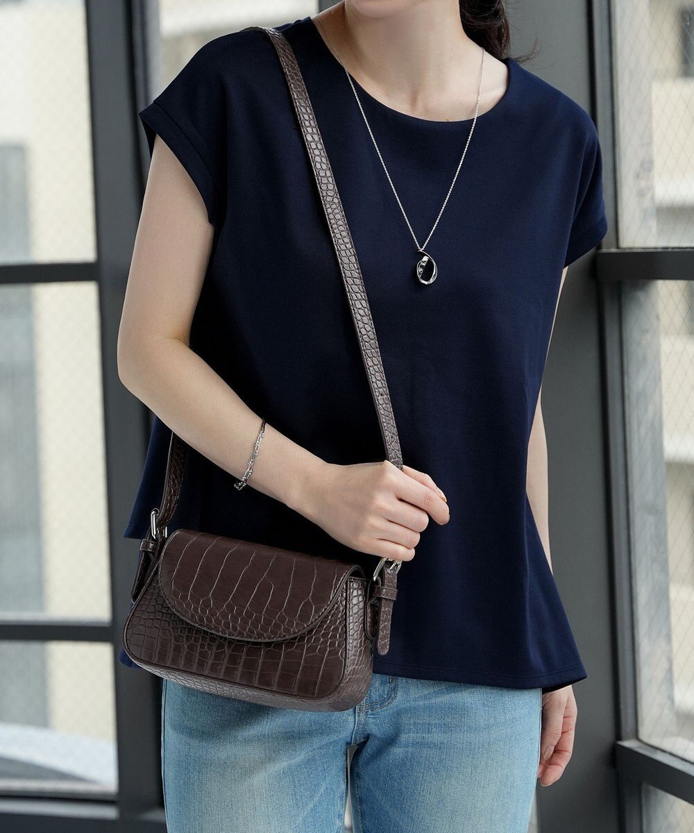 Tiaclasse 【安田美沙子さん着用・2TYPE肩紐/ショルダー&斜め掛け】フラップミニバッグ 