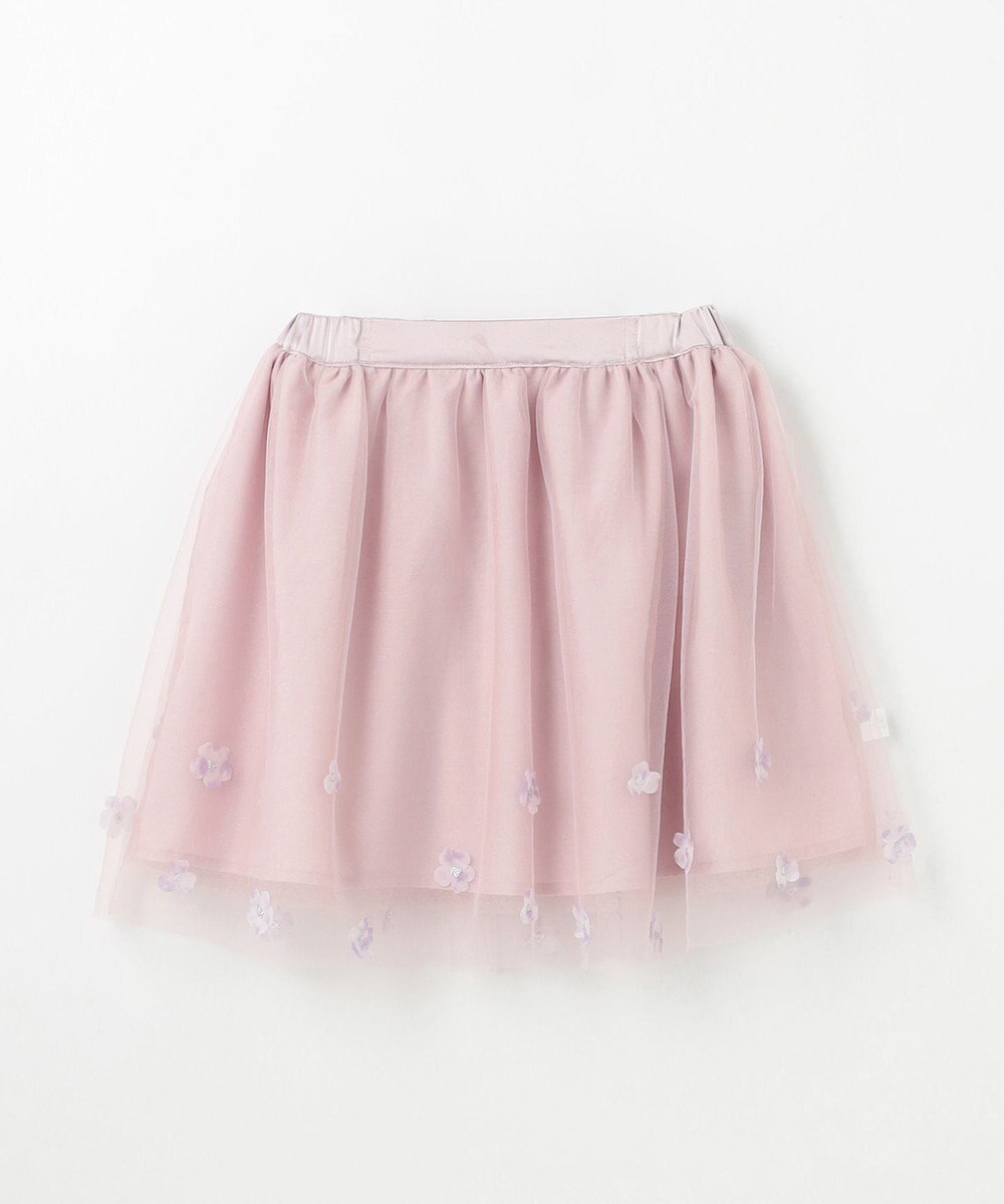 組曲 KIDS 【S-Lサイズ】ミスティフラワー スカート 