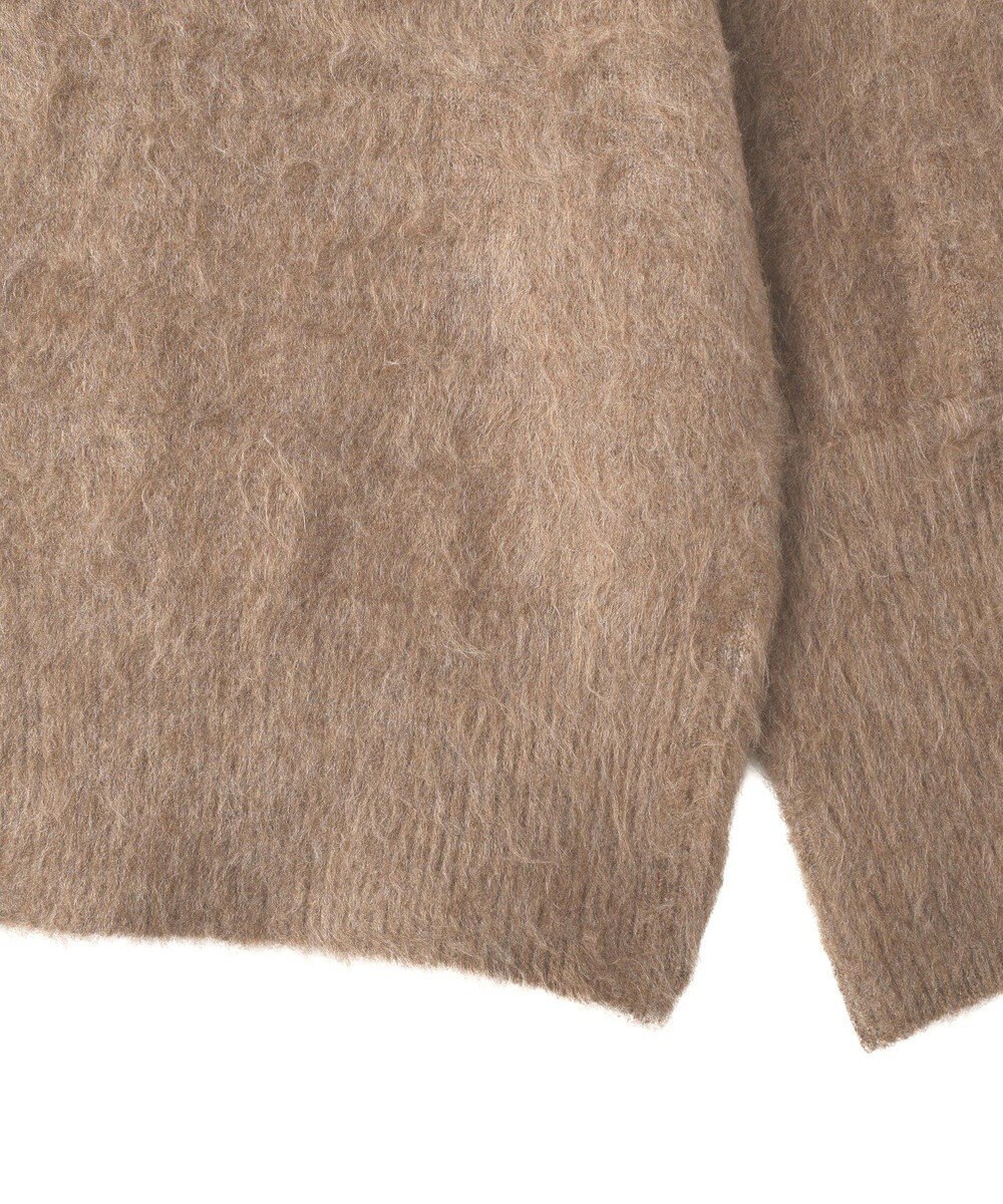 CRAFT STANDARD BOUTIQUE フードストール付きニットプルオーバー 