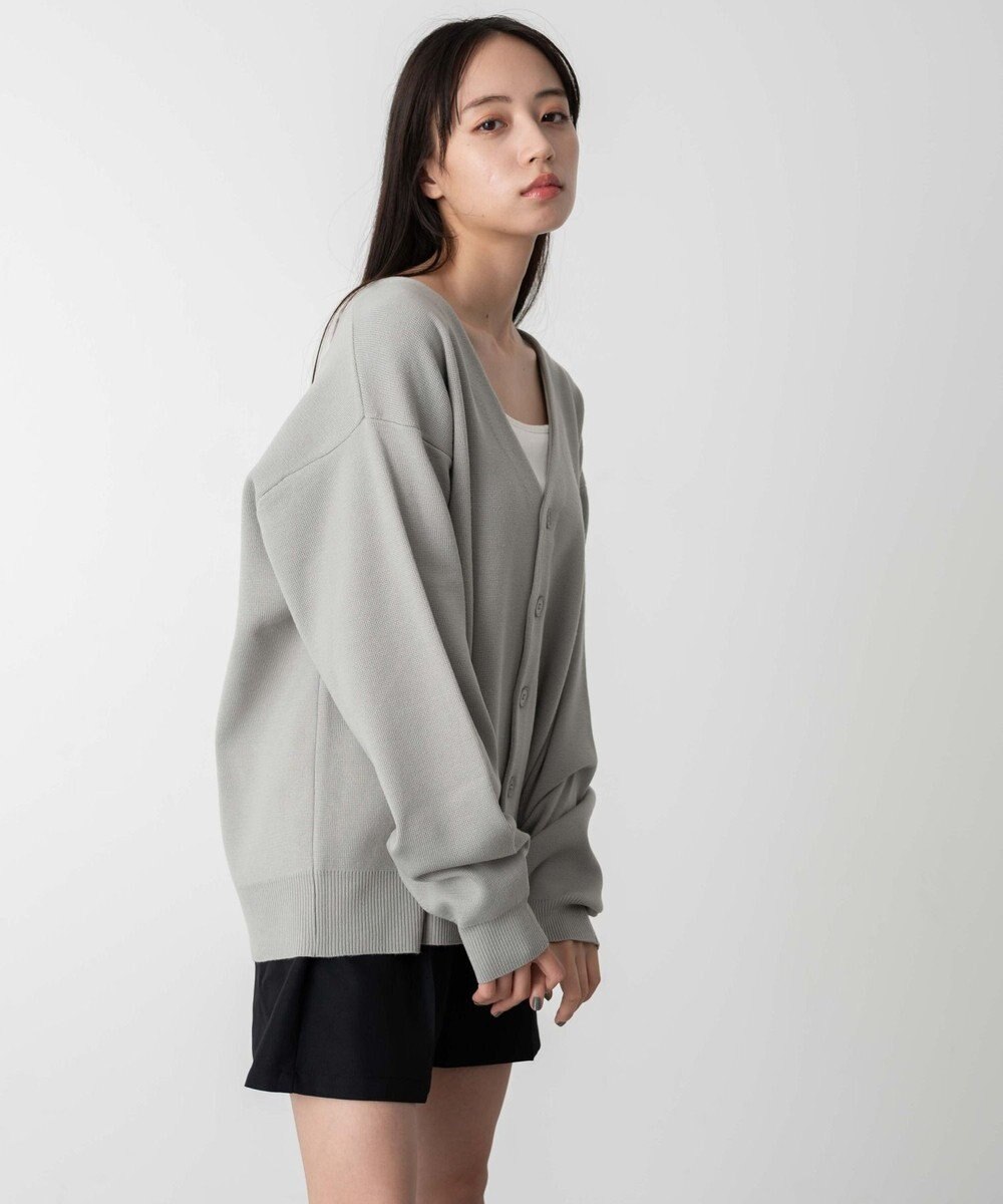 WEGO 【ユニセックス着用ITEM】ミラノリブカーディガン 