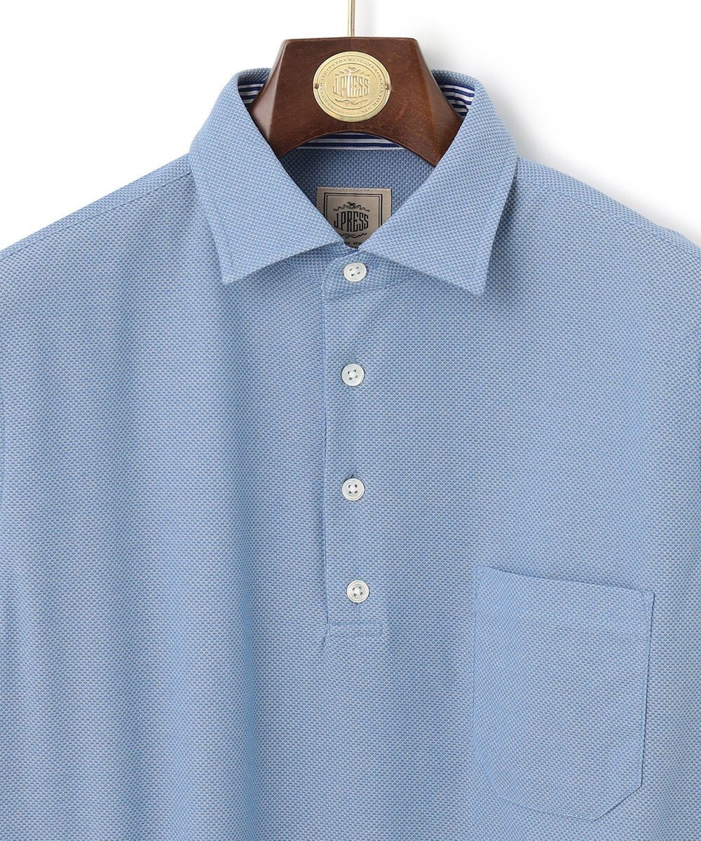 J.PRESS MEN 【ビジネスおすすめ / 吸水速乾】ドレスハニカム ポロシャツ 