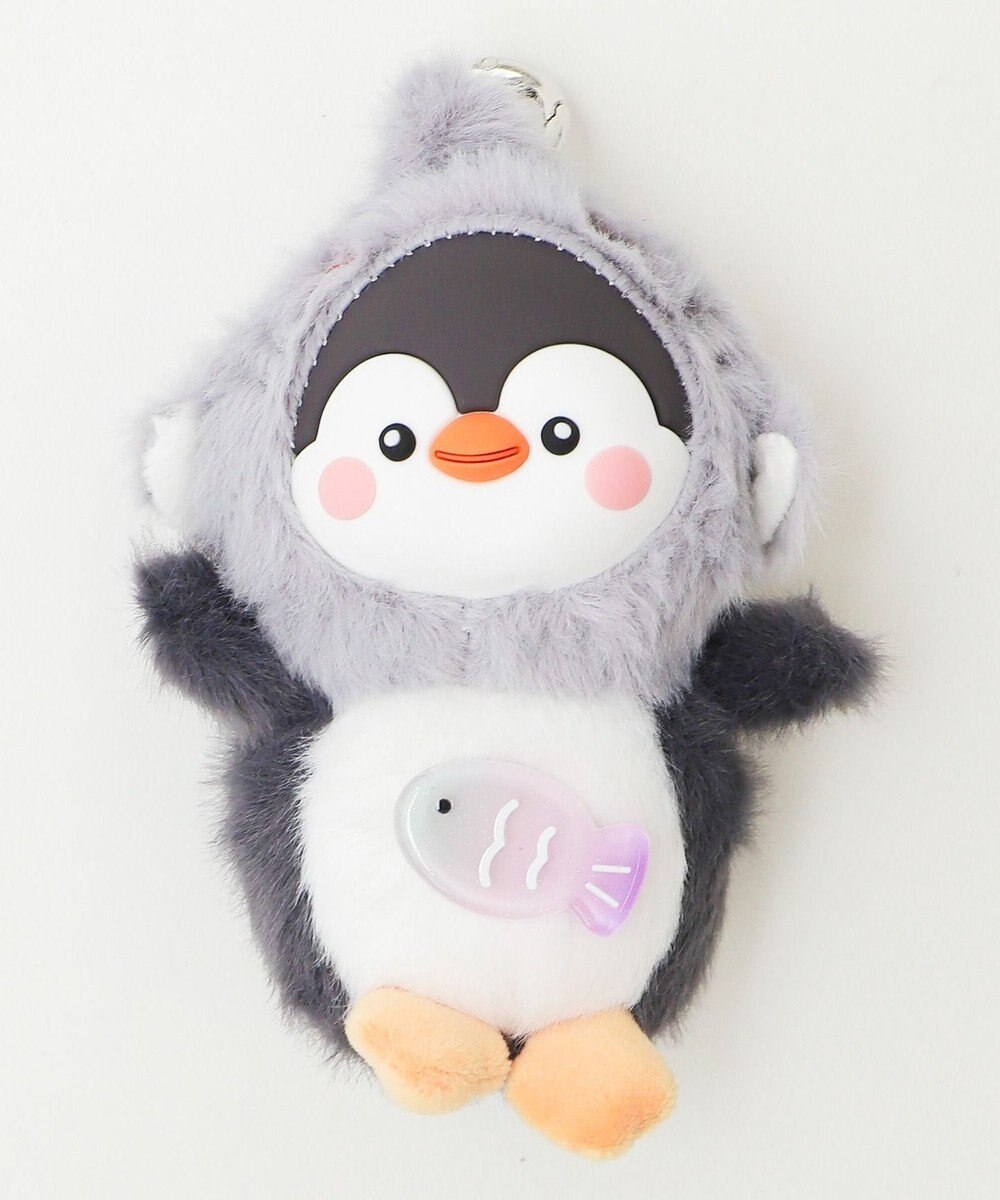 WEGO ぷっくりぺんぎんぬいぐるみキーホルダー 