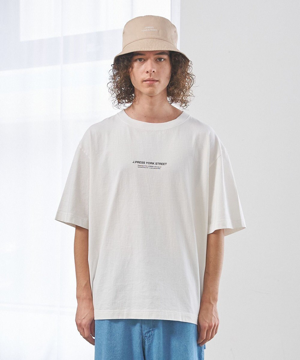 J.PRESS YORK STREET 【UNISEX】フォトプリント Tシャツ ”New York Subway” 