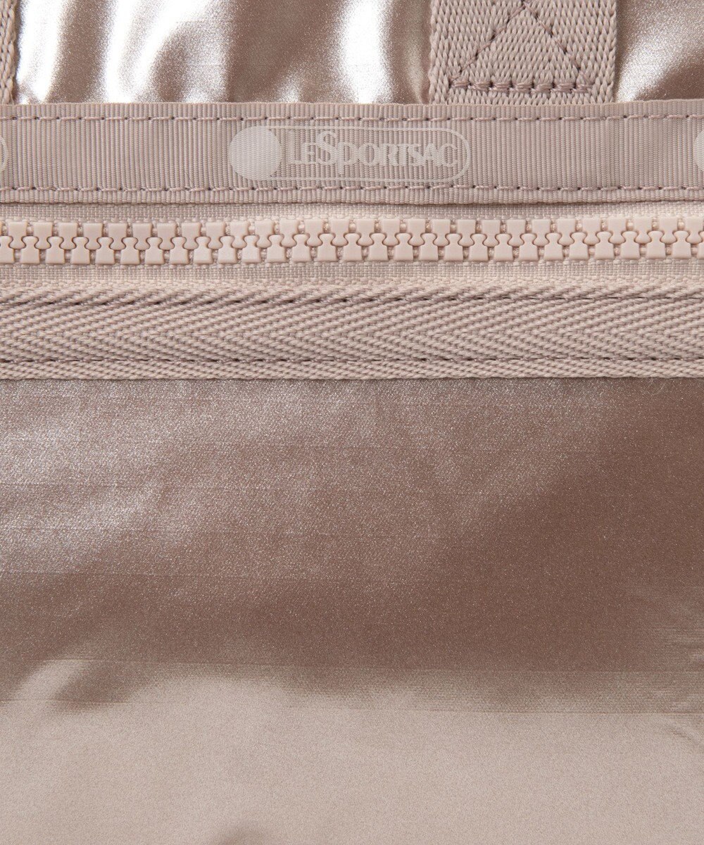 LeSportsac ROUND SM SATCHEL/ローズゴールドシャイン 
