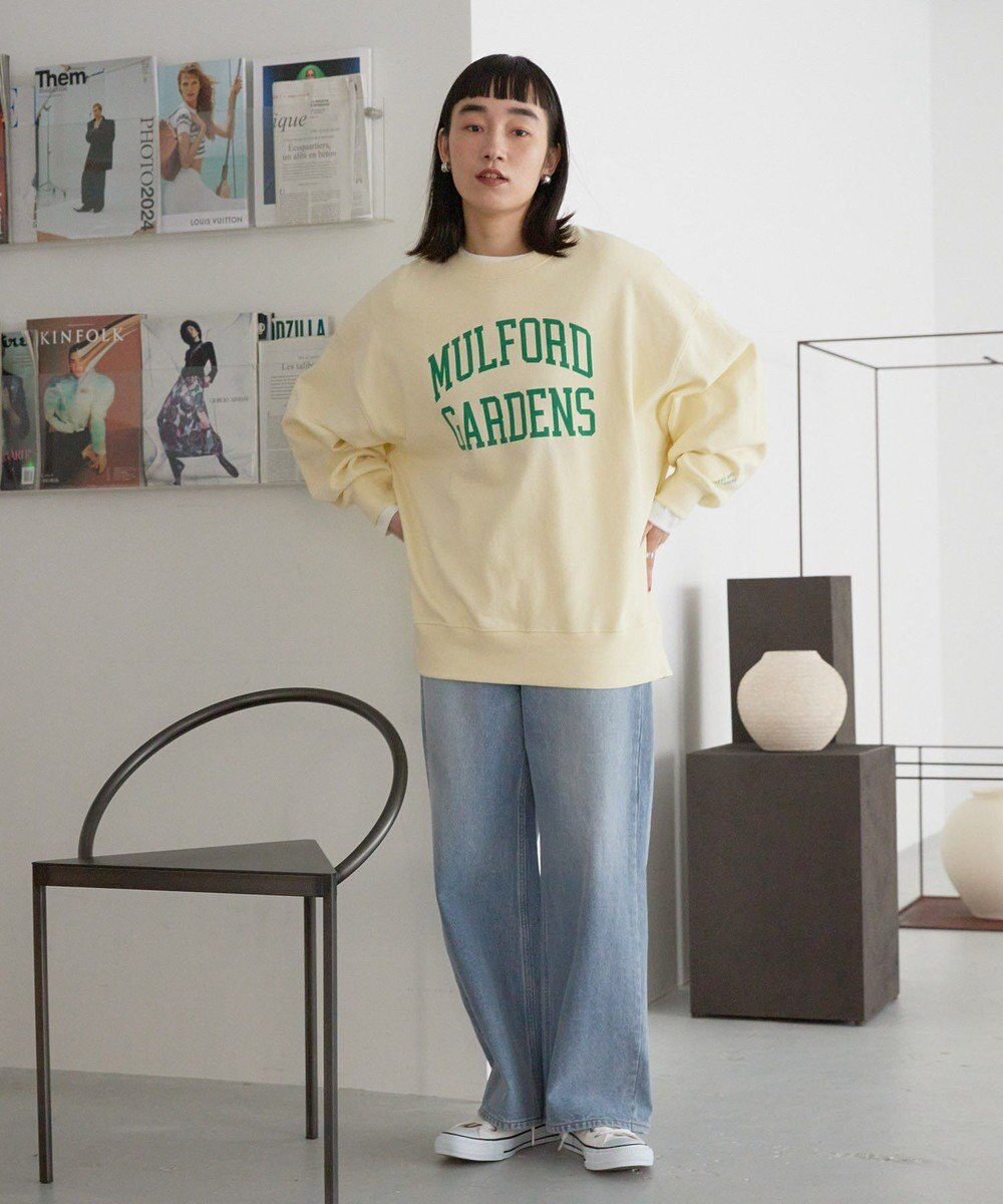 AMERICAN HOLIC カレッジロゴ裏毛プルオーバー 