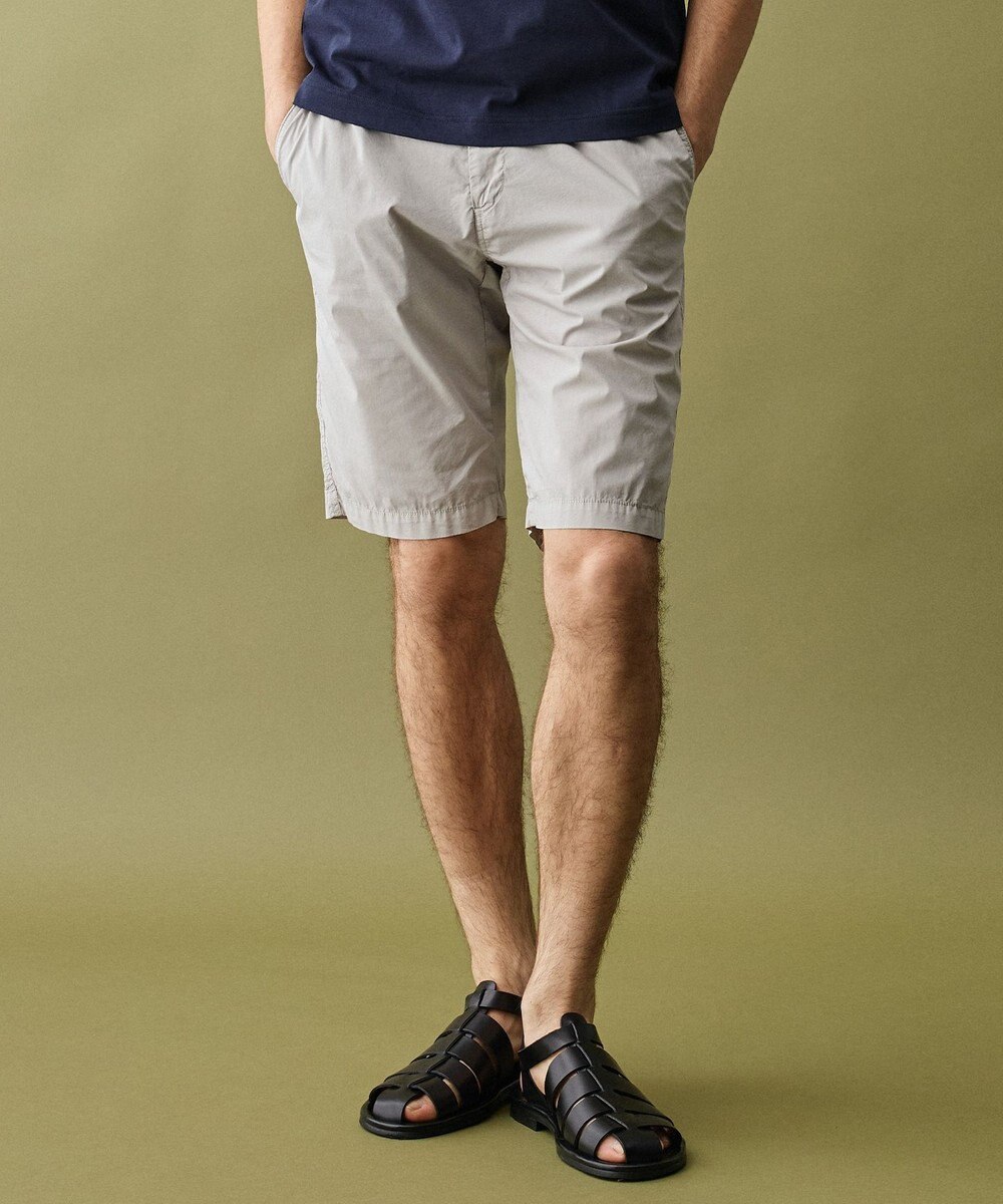 JOSEPH ABBOUD 【ウエストも伸びる!/JAPANファブリック】ヴィンテージコットンストレッチ ショート パンツ 