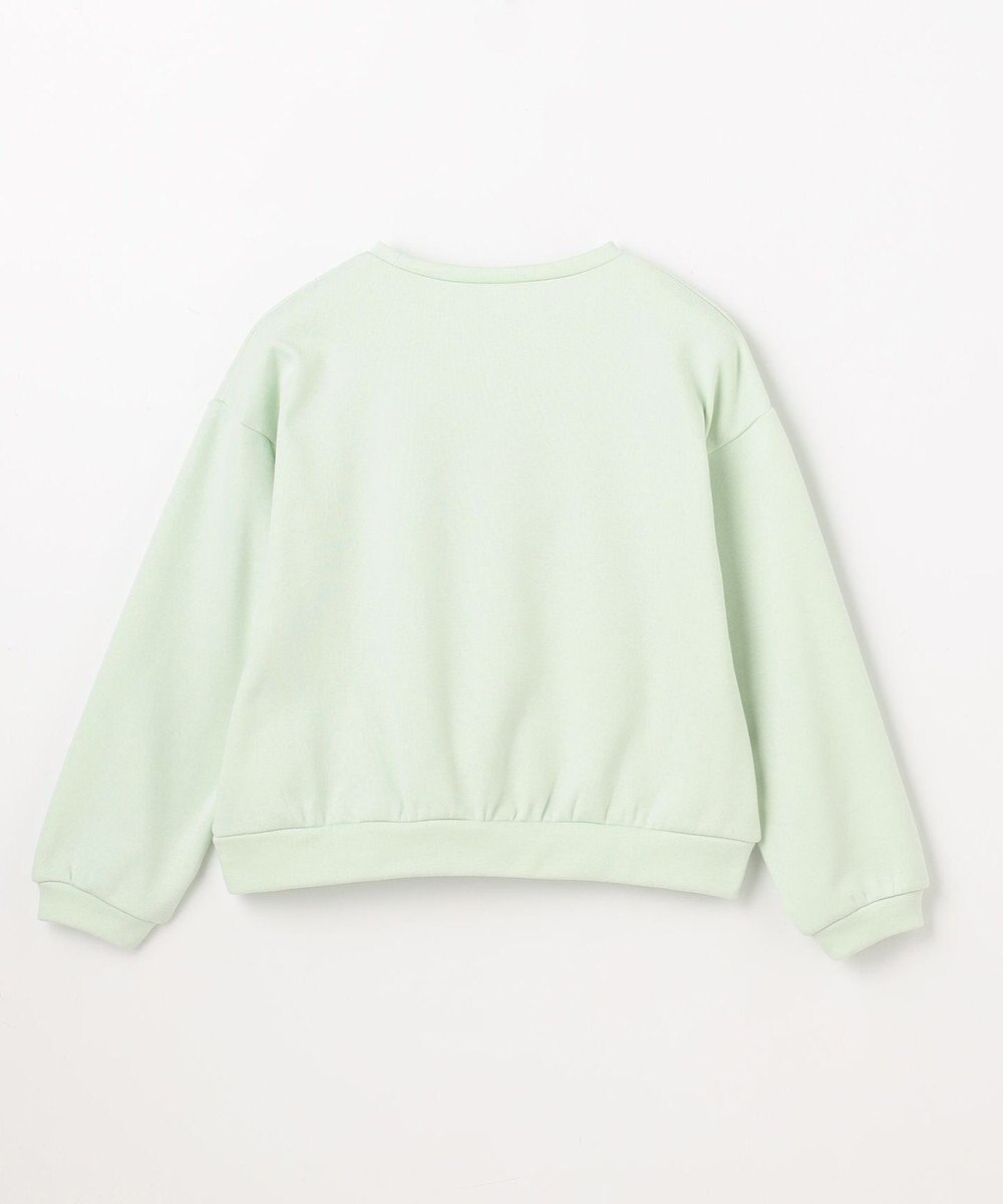 ANY KIDS アニマル刺繍 裏シャギー トレーナー 