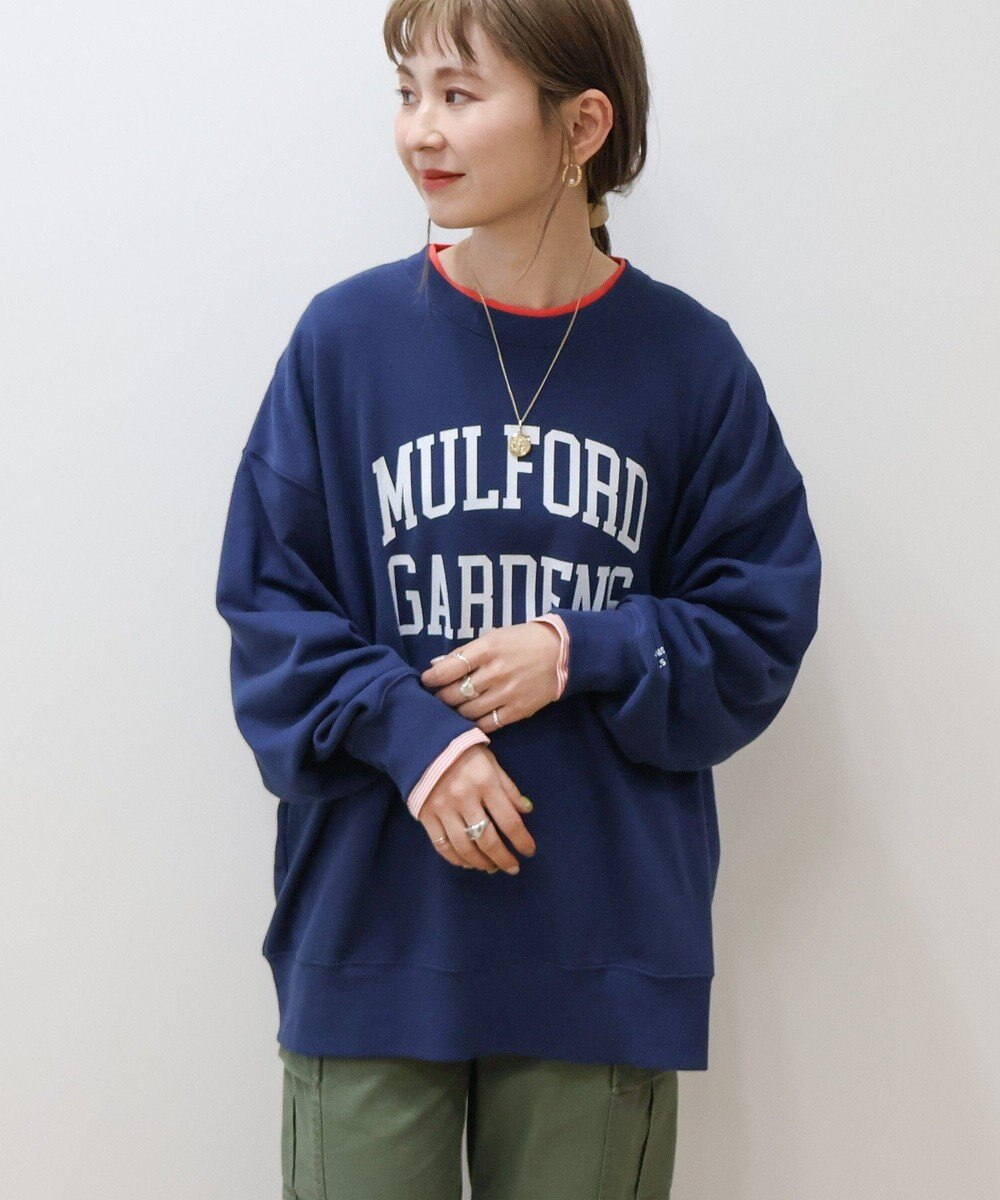 AMERICAN HOLIC カレッジロゴ裏毛プルオーバー 