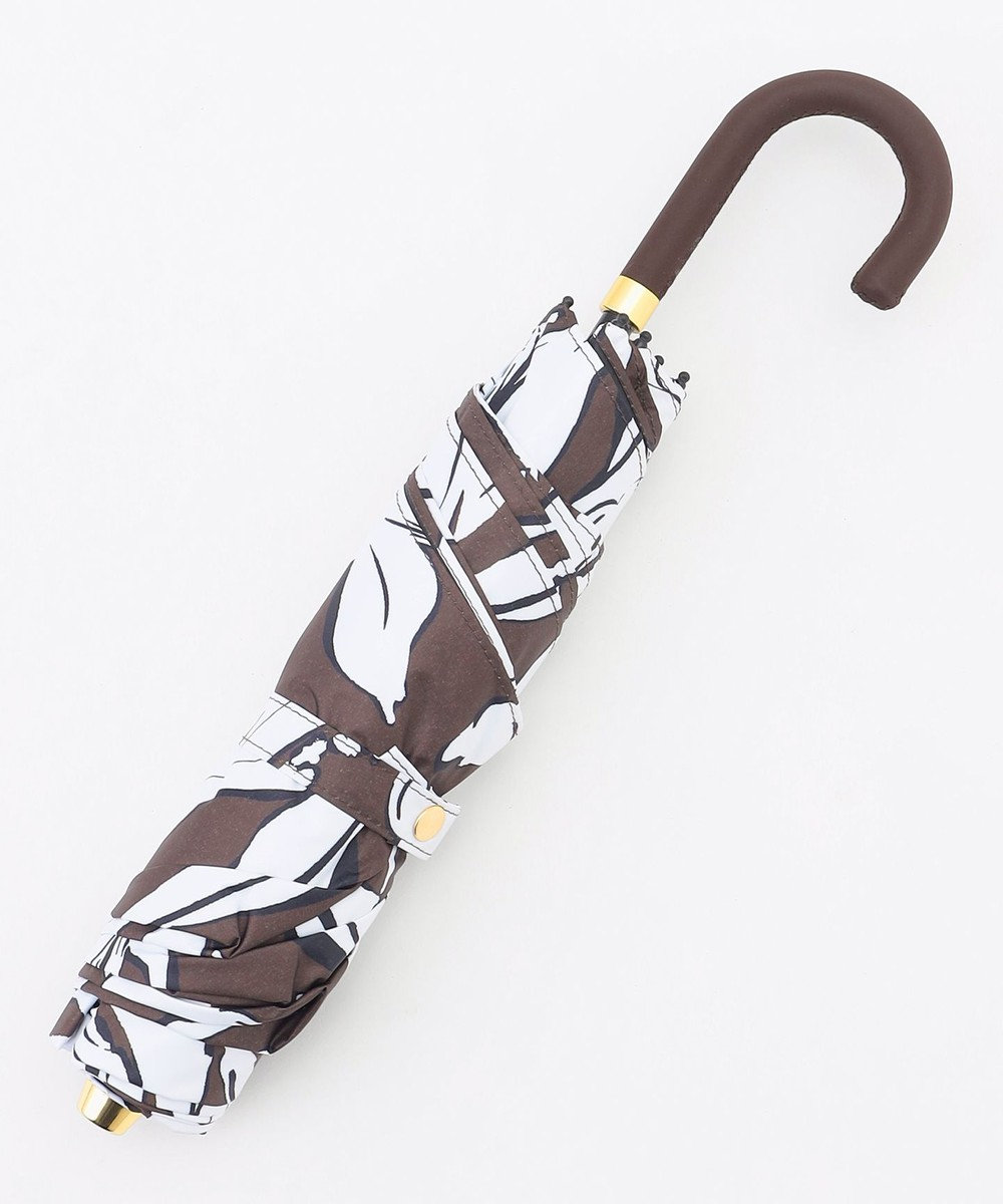 自由区 ボタニカルプリント アンブレラ 