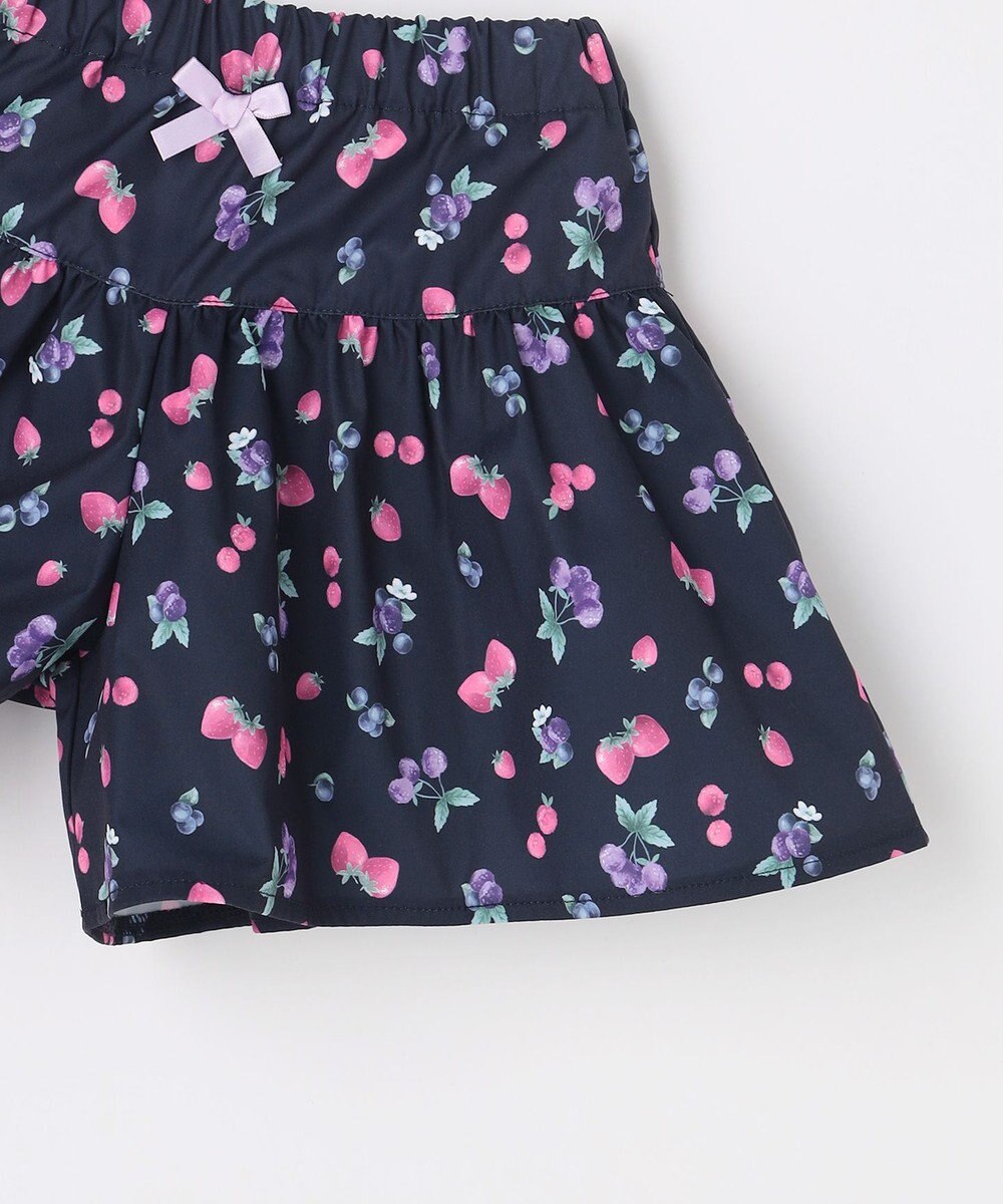 ANY KIDS 【洗濯機可能】総柄フルーツ キュロット 