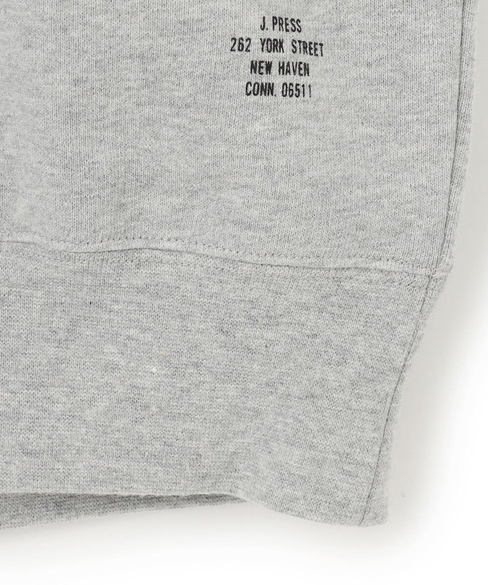 J.PRESS MEN 【J.PRESS ORIGINALS】【UNISEX】Supima Recycle Cotton CREST Logo Sweat 