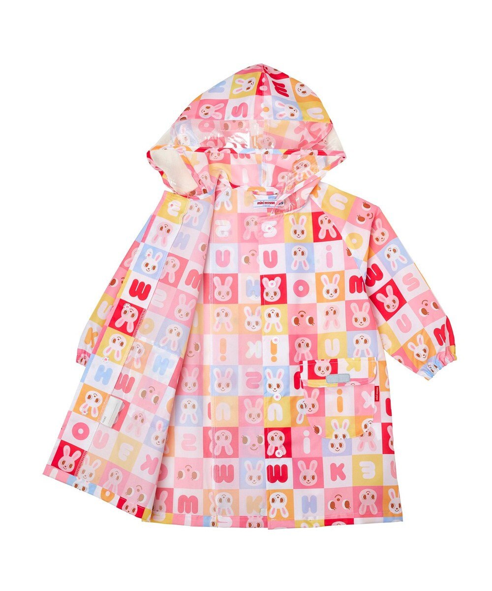 MIKI HOUSE HOT BISCUITS 【ミキハウス】【80-130cm】 レインコート 