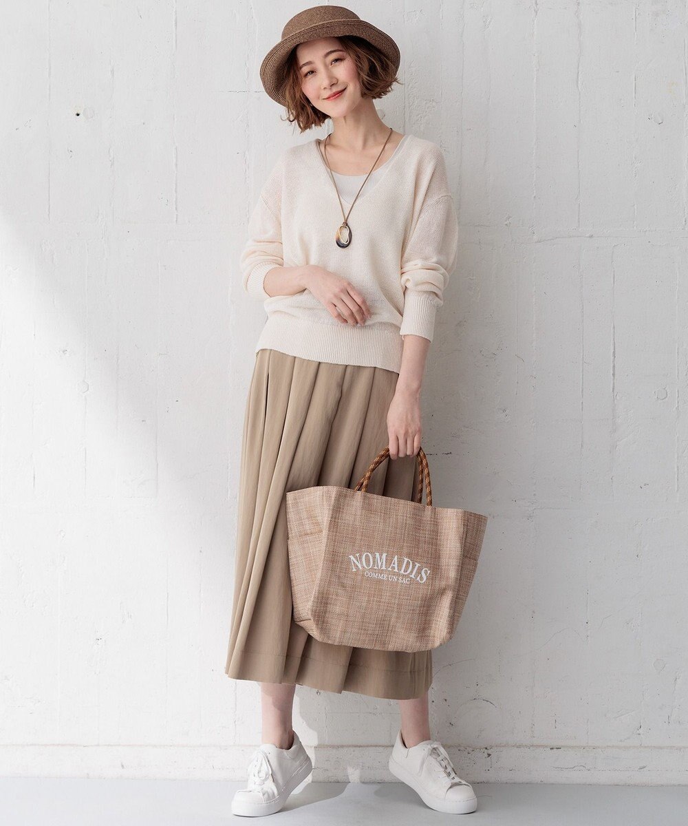 23区 S 【Oggi6月号掲載/新色追加】オーガニック コットンリブ タンクトップ 