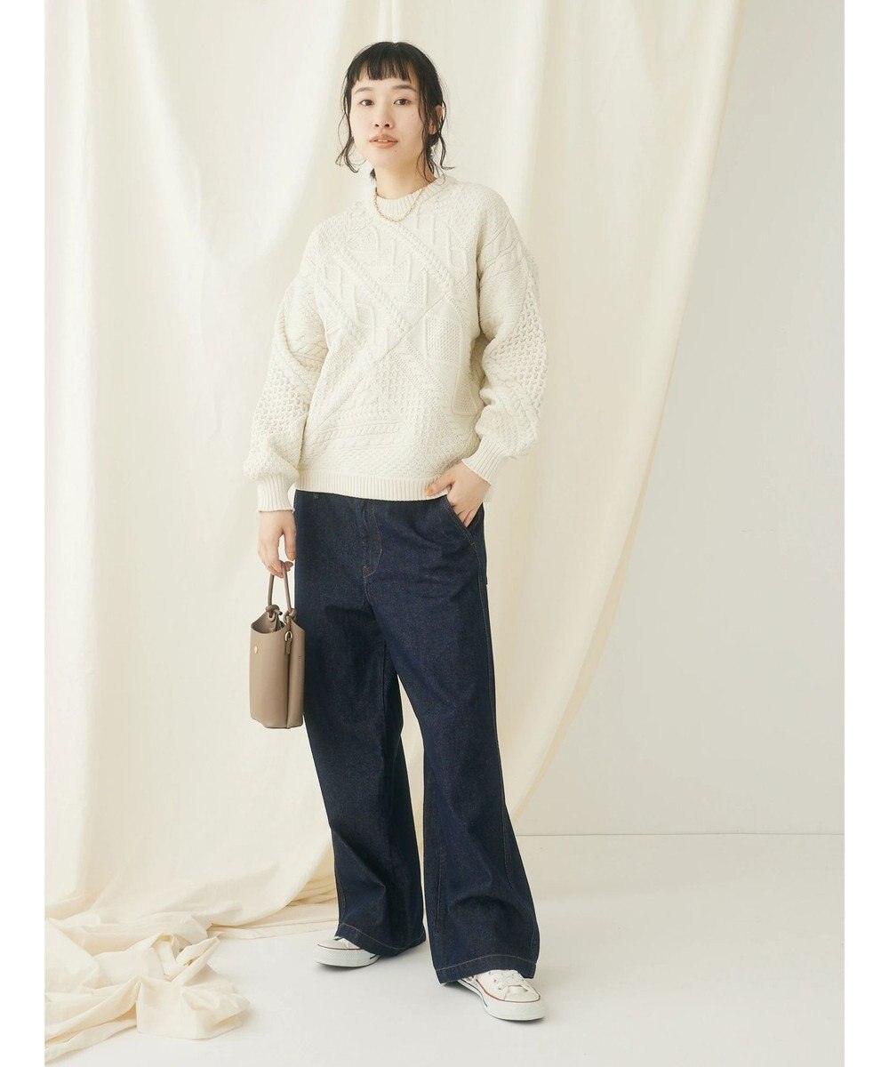 CRAFT STANDARD BOUTIQUE リサイクルポリエステルパッチワークプルオーバー 