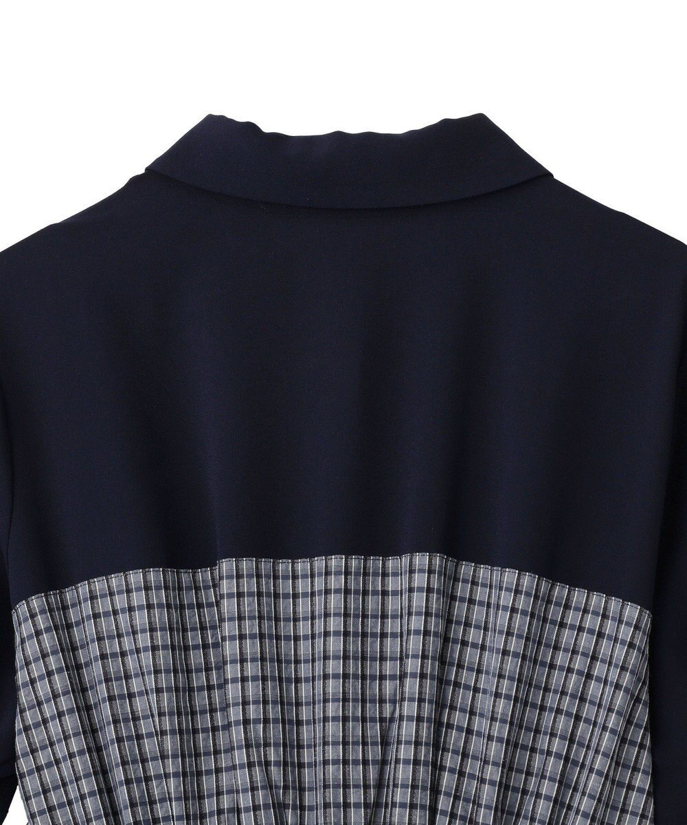 YECCA VECCA ハーフスリーブベアドッキングワンピース 