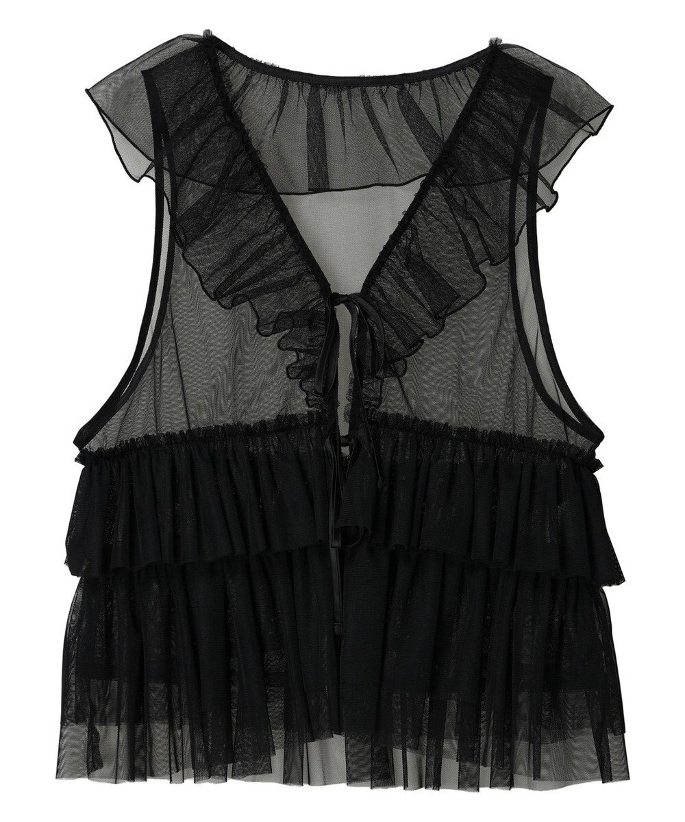 earth music&ecology チュールベスト 