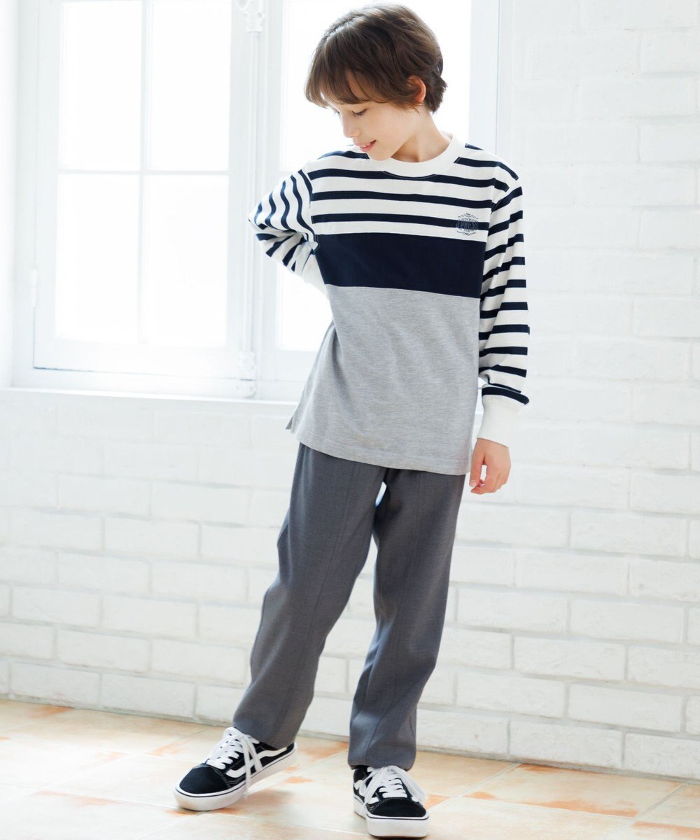 J.PRESS KIDS 【140-170cm】ボーダーミックス カットソー 