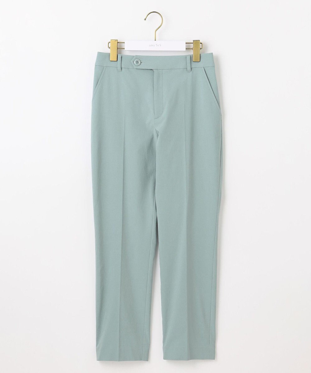 ANY SIS S 【ストレッチ・接触冷感・撥水・UVカット・洗える】エアリーストレッチ テーパードパンツ 