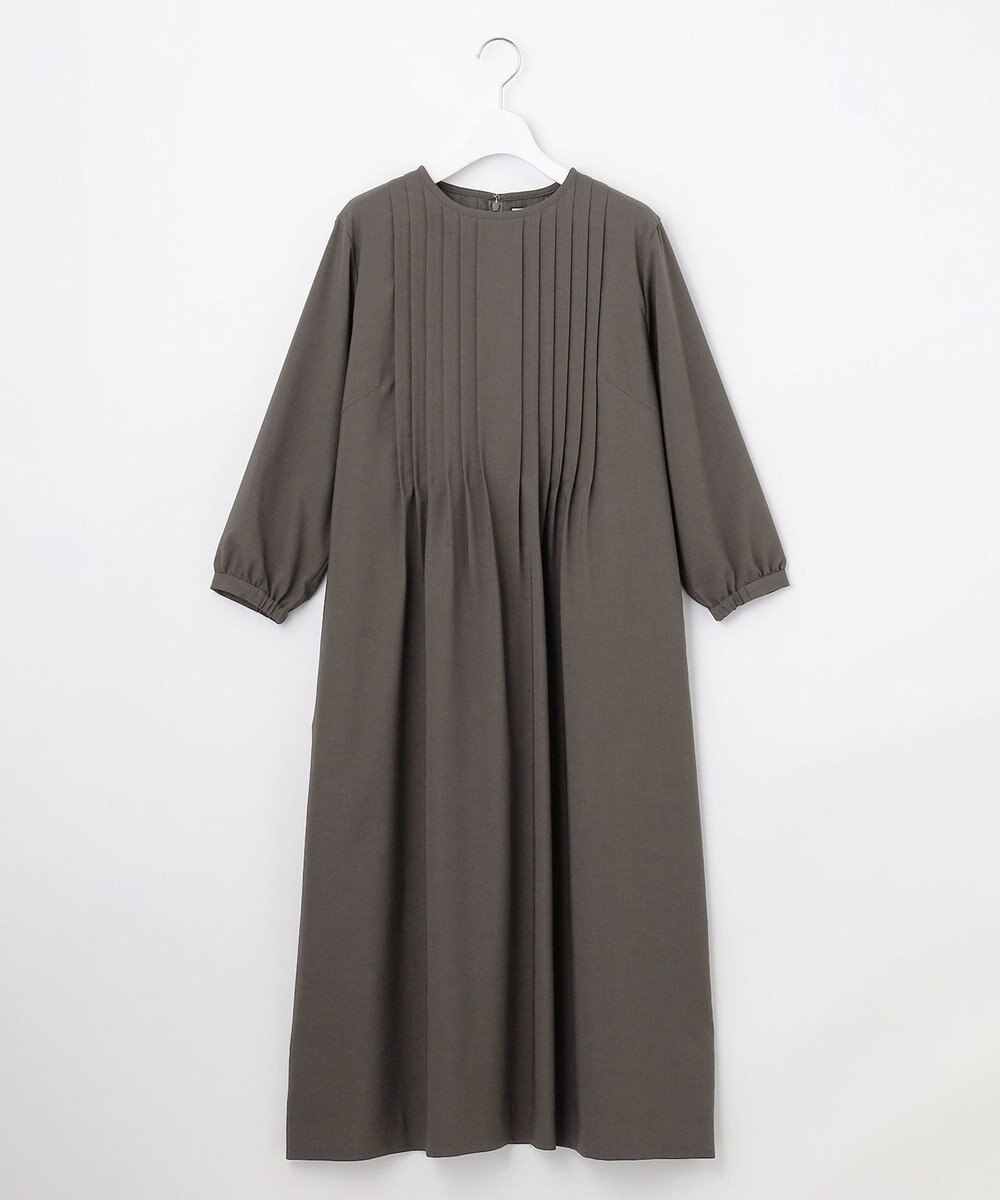 J.PRESS LADIES S 【人気・お呼ばれ・一枚で着映え】ECO ウェザー ストレッチ ワンピース 