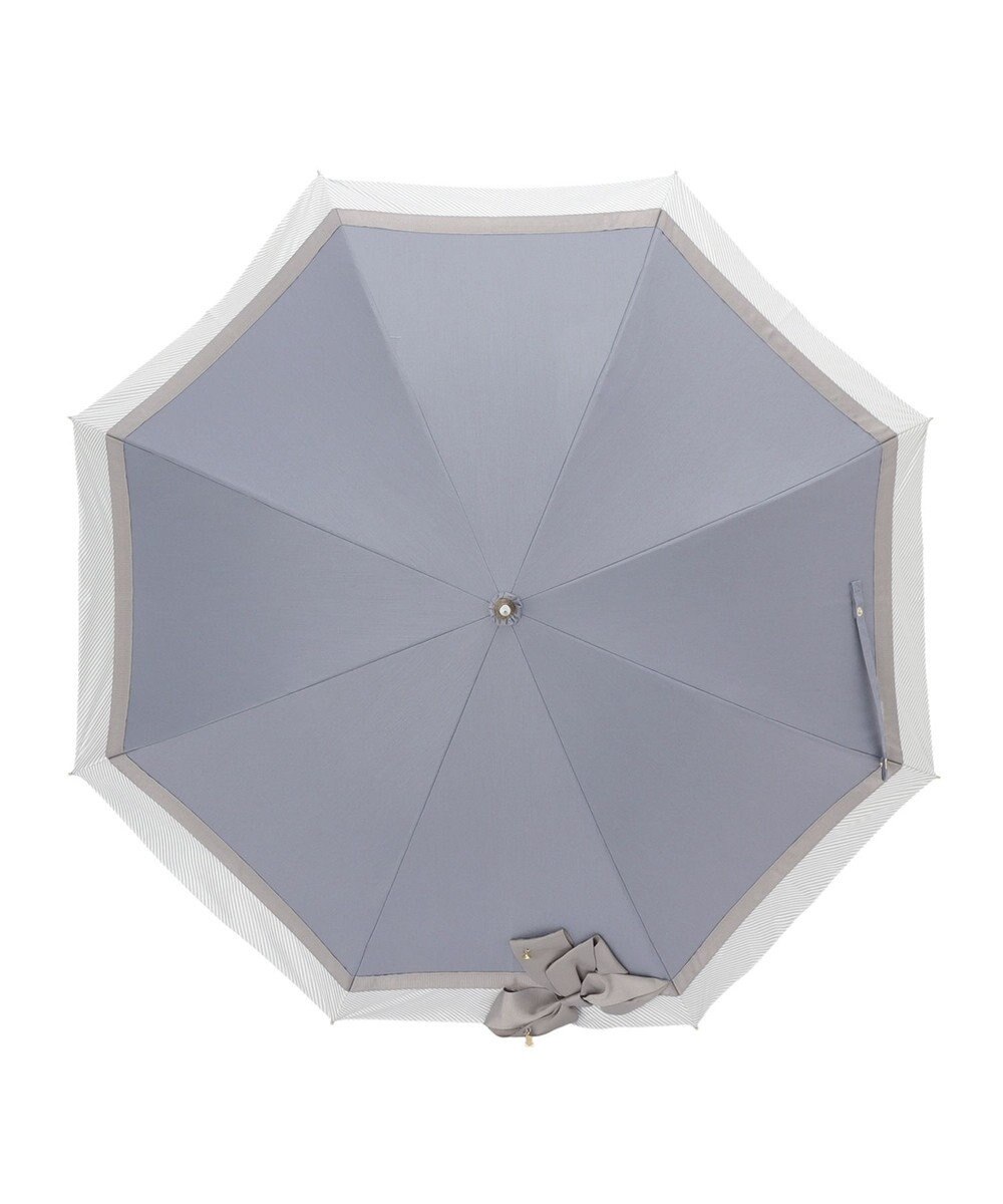 MOONBAT 【ランバン オン ブルー（LANVIN en Bleu）】晴雨兼用日傘　ビジューリボン 