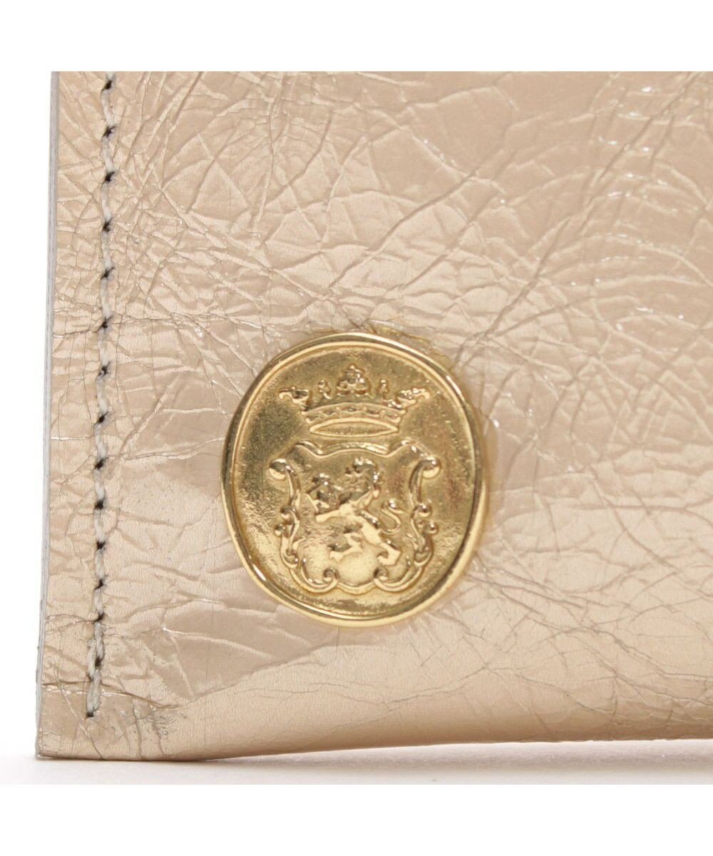 A.D.M.J. 【牛革】クラックメタル/イタリアンレザーオーガナイザーパース 