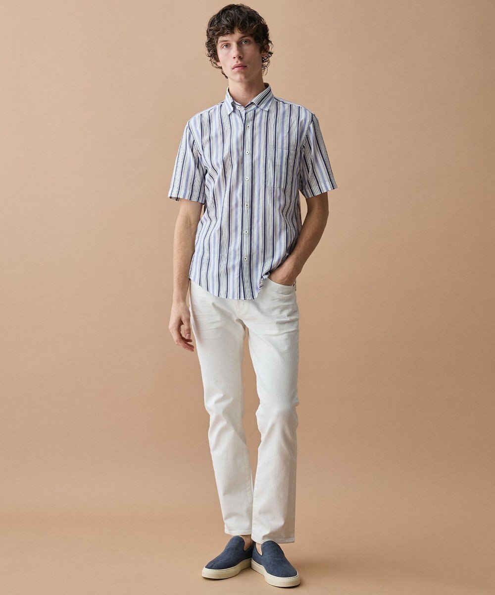 JOSEPH ABBOUD 【サステイナブル・JAPANファブリック】ソアロンストライプ シャツ 