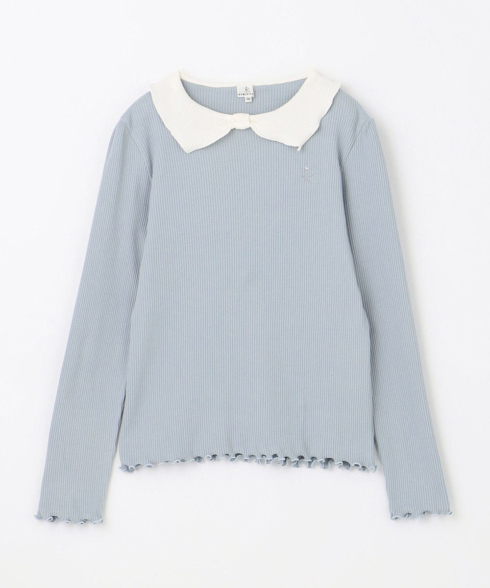 組曲 KIDS 【150-160㎝】リブリボン トップス 