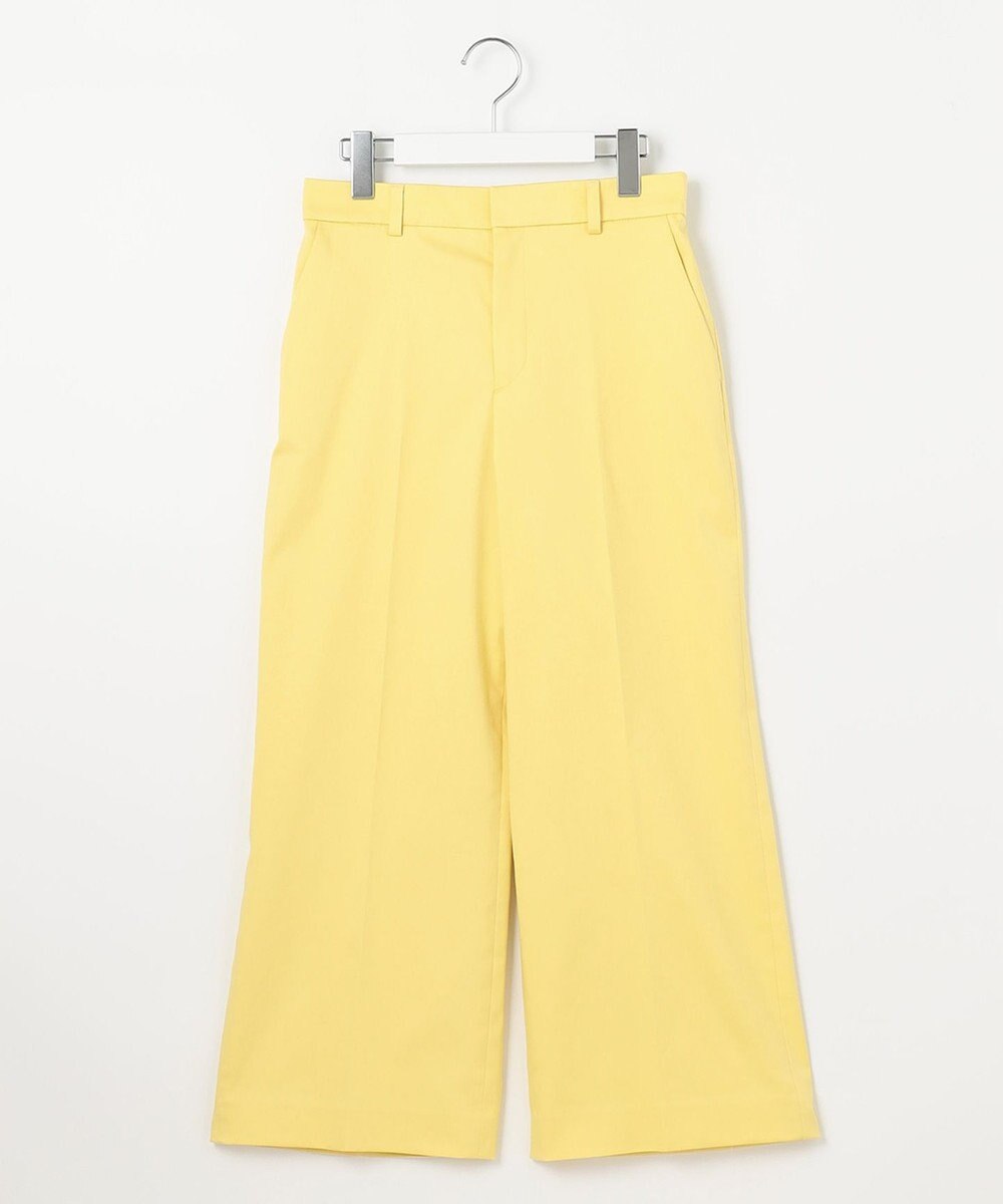 自由区 【接触冷感・吸湿・速乾・XXSサイズあり】COOL MAXクロップド丈 ワイドパンツ 