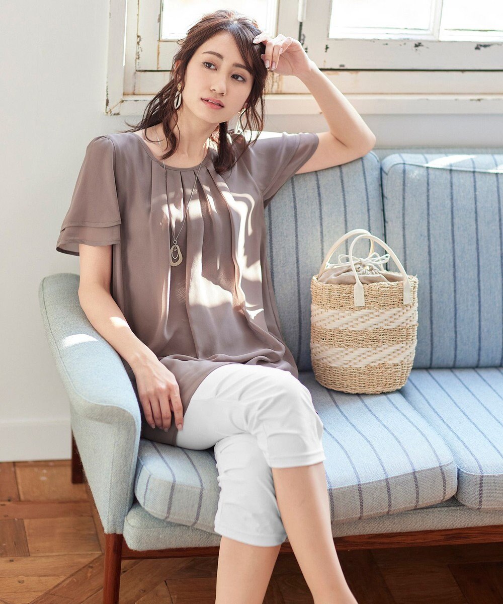 Tiaclasse 【安田美沙子さん着用・日本製】変形マーブルモチーフネックレス 