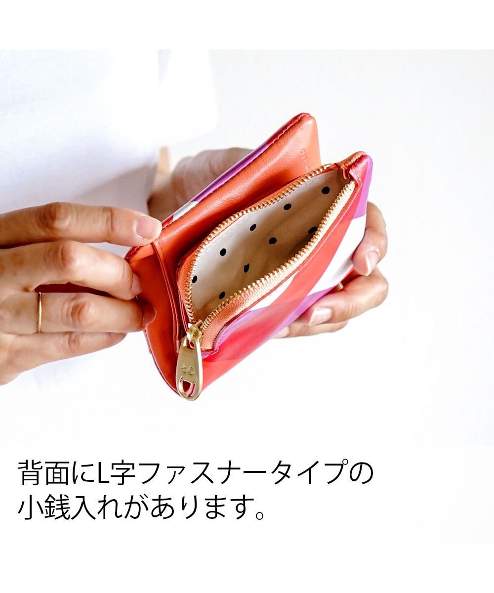 tsumori chisato CARRY くもネコチェック 財布 折り財布 ミニ財布 