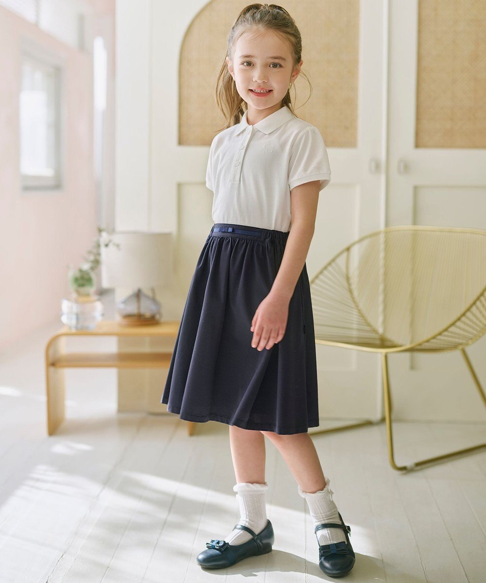 組曲 KIDS 【110-140㎝】 カノコポロシャツ 