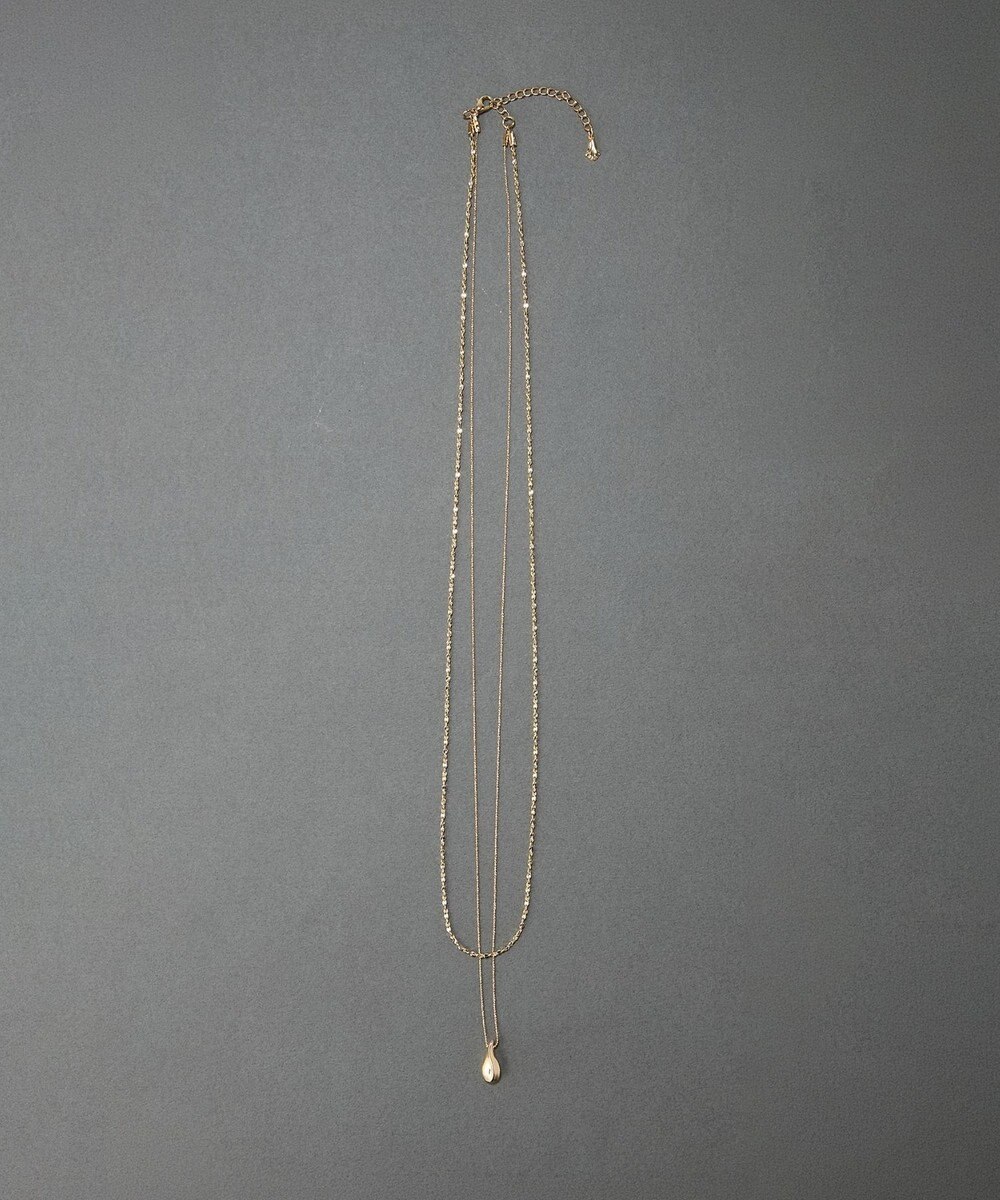 Phoebe 【金属アレルギー対応】レイヤードドロップロングネックレス 
