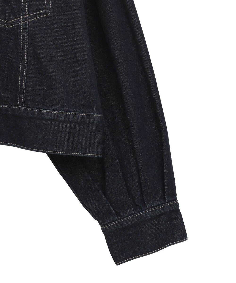 earth music&ecology ショートジップデニムジャケット 