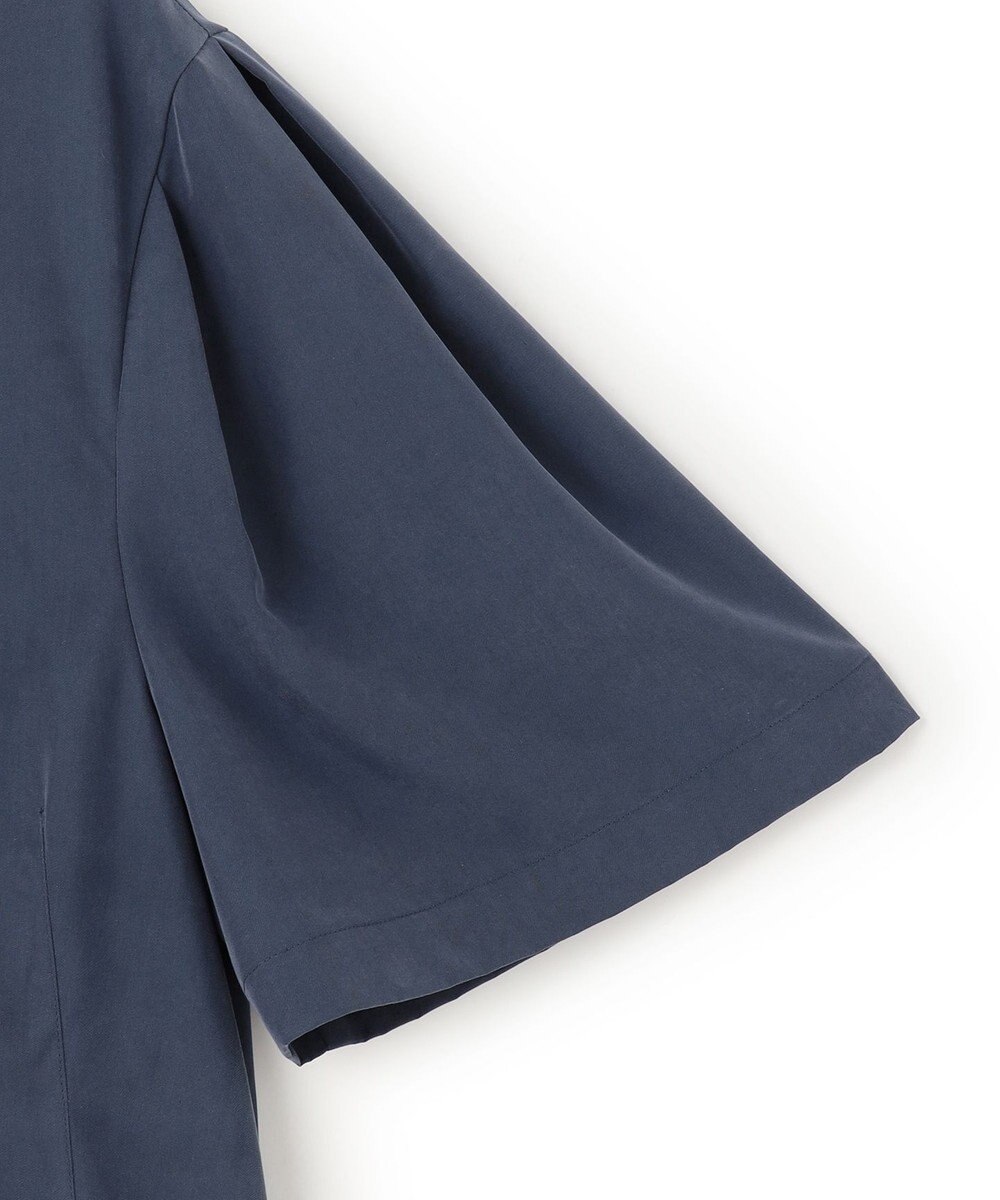 UNFILO L フィブリル ペプラムブラウス 