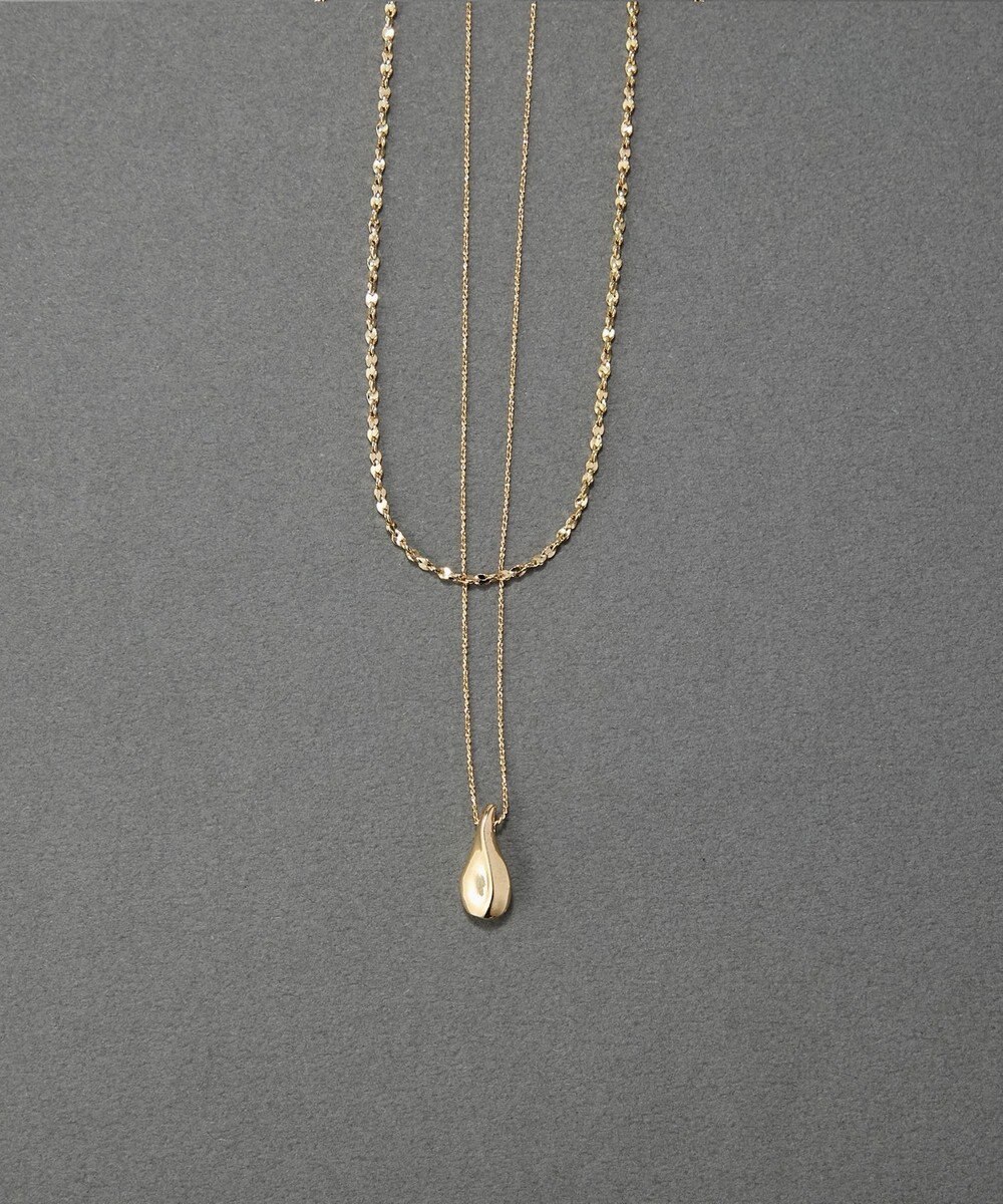 Phoebe 【金属アレルギー対応】レイヤードドロップロングネックレス 