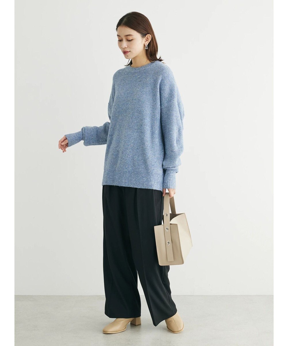 Green Parks ・Ｐｅｔｉｔ　Ｆｌｅｕｒ　ラメ＆スパンコールニット 