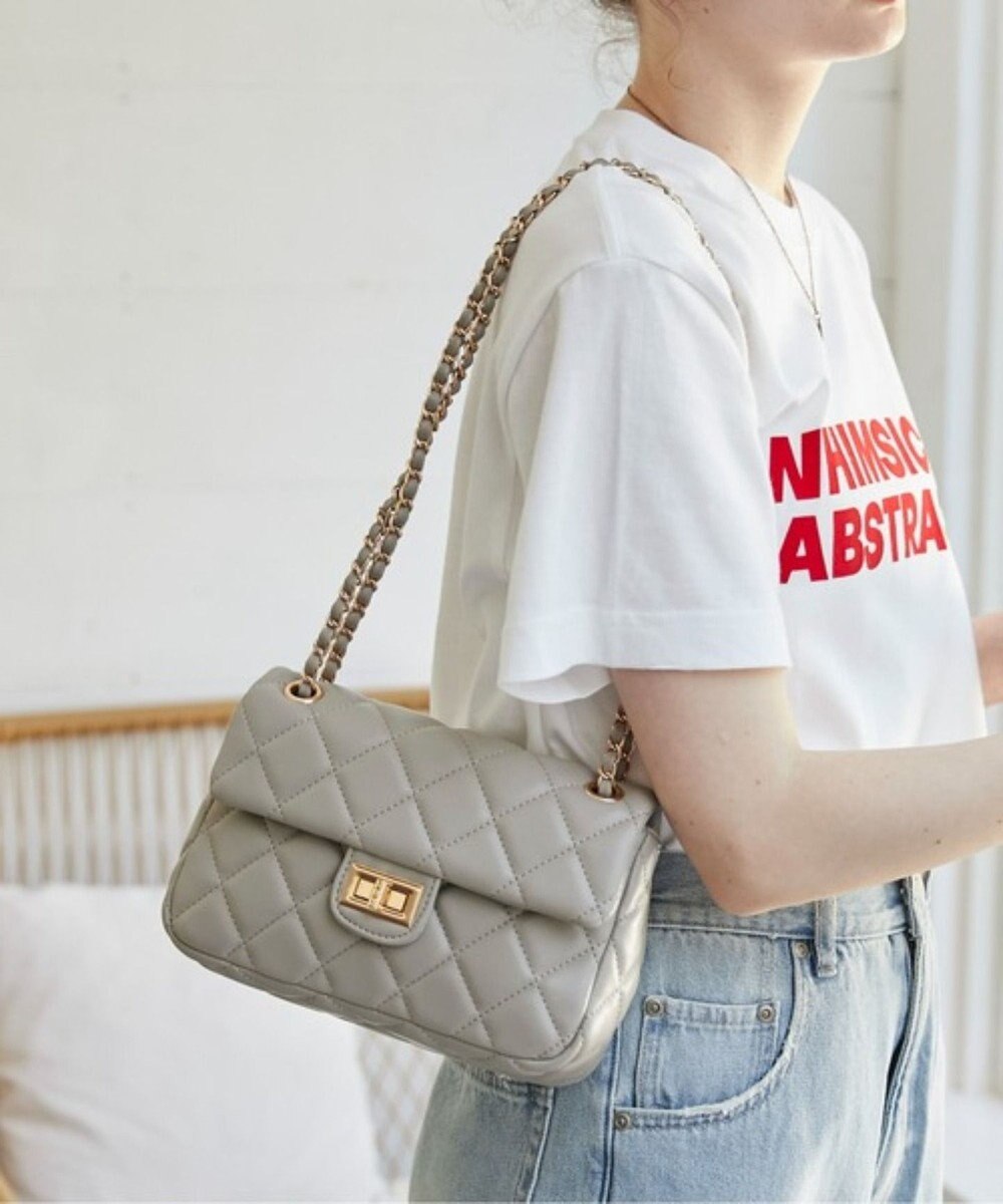 WEGO 【ANGIE VINTAGE】キルティングショルダーBAG 