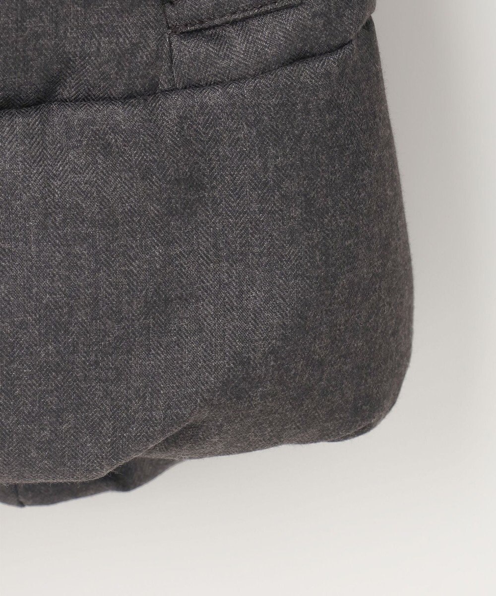 組曲 【洗える・2WAY】ライトタフタショートダウン 